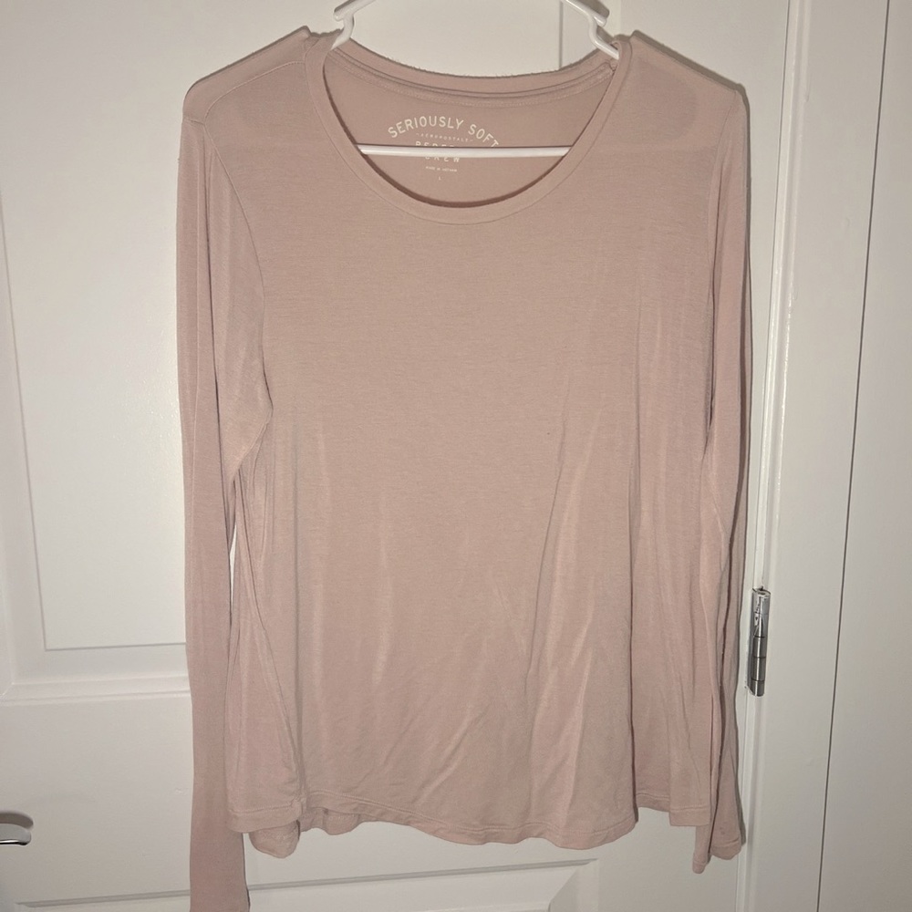 Baby pink full sleeves tshirt